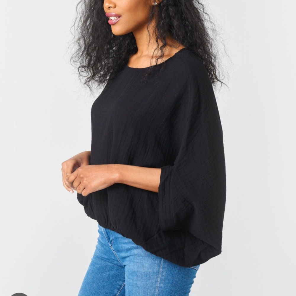 STARKx Black Wide Body Elastic Top S